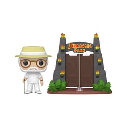 Jurassic Park - Figurine POP! John Hammond with Gates 9 cm