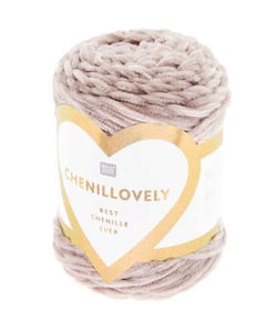 Découvrez le Confort et la Douceur de la Pelote Velours Creative Chenillovely 50GR de Rico Design 03 Mauve