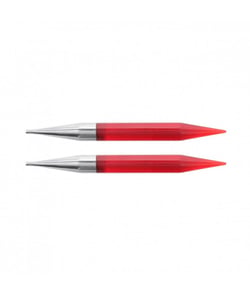 Aiguilles interchangeables Spectra Trendz 8 à 12 - Knitpro 12 Rouge