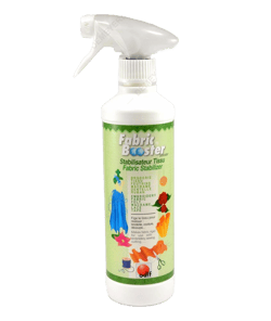 ODIF fabric booster 500ml Durcisseur tissu pour broderie, tissu, macramé, feutrine, dentelle, ruban... Blanc vendu par 50 cm