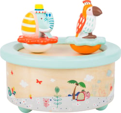 Boite à Musique Perroquet et Éléphant - Small Foot company