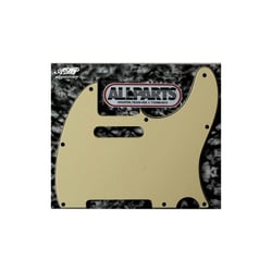 Pickguard Telecaster US 3 ply 8 trous  Creme (Vintage cream) PG0562-048
