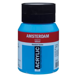 Peinture Acrylique - Bleu phtalo de manganèse - 582 - Amsterdam - Pot de 500ml