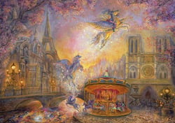 Puzzle 2000 pièces - Josephine Wall - Magical Merry Go Round - Grafika
