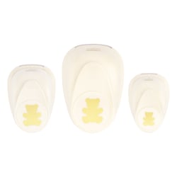 Vaessen Creative Set de perforatrices Ours 3pcs