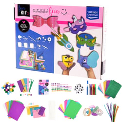 Kit de loisirs créatifs Vaessen Creative - Tous niveaux - Plus de 400 pièces - Multicolore