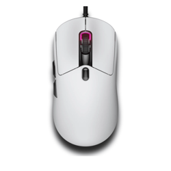 Souris gaming - Cougar Gaming - MINOSNEOWHITE - Blanc, Ultra-légère, Capteur Optique 6200 DPI, 1000 Hz, RGB 5 Effets
