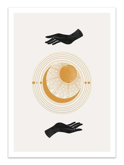 Affiche 30 x 40 cm - Magic touch - Miuus studio