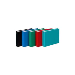 Classeur - Pour fiches bristol 12,5x20cm 14,8x21cm - 2 anneaux - Exacompta