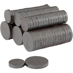 Aimants, d 14+20 mm, ép. 3 mm, 2x250 pièces/ 1 Pq.