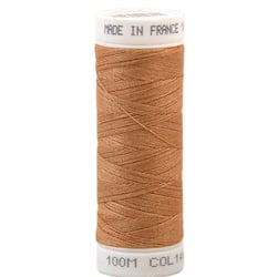 Fil à coudre polyester 100m made in France - orange clementine 146
