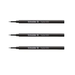 Lot de 3 recharges pour stylo roller - Noir - Pointe 0,5mm - Topball 850 - Schneider
