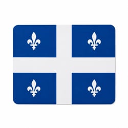Tapis de souris Quebec 27 x 19 cm