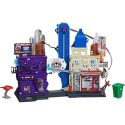 Ville spiderman lanceur de toiles 45 cm de haut - 30 fonctions + 1 figurine spider-man - marvel - HASBRO