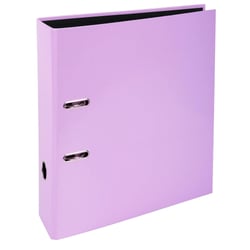 Classeur à levier Aquarel Prem'Touch Dos 80mm - A4 - Mauve - x 10 - Exacompta