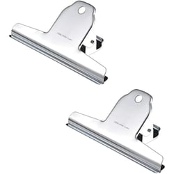 Pinces à dessin - Spring clip - Métal - 100mm longueur - Lot de 2 pièces