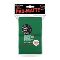 Protège cartes - PRO-Matte Green - Ultra Pro