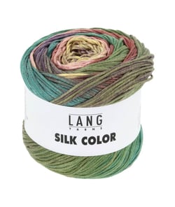 Pelote exceptionnelle de soie SILK COLOR - 100 GR - Lang Yarns 06 Multicolore