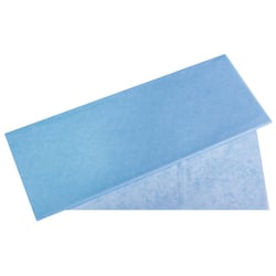 Papier de soie, résistant à la lumière, bleu ciel, 50x75cm,17g / m²,coul.résist.,5 feui