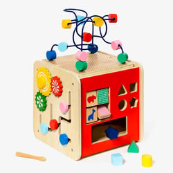 Cube géant multi activités en bois Oxybul