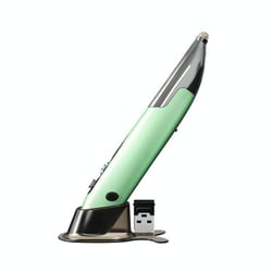 Souris Sans Fil Ergonomique Bluetooth Charge Rapide Pour PC Tablette Mobile Vert YONIS