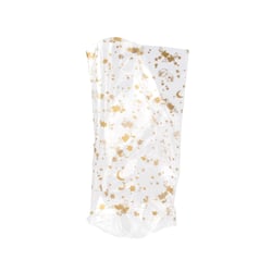 Lot de 10 sachets biscuits de noël doré Zenker