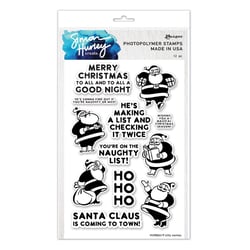 Tampons transparents - Père Noël - 12 clear stamps - Ranger