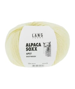 Pelote de laine Alpaca Soxx 6-PLY - 150GR - Lang Yarns 0016 Vert Citron