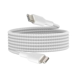 Belkin Câble USB-C vers Lightning 2m Certifié MFi Charge Rapide et Synchronisation Blanc