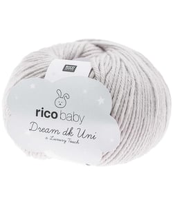 Fil à tricoter Rico Baby Dream Uni Dk - Rico Design 05 Gris