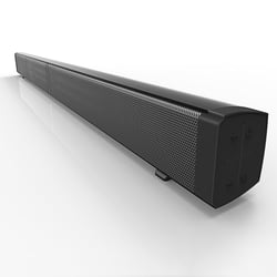 Barre de Son Bluetooth Home Cinéma Haut-Parleurs Sans Fil Télécommande Noire YONIS