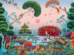 Puzzle 1500 pièces - Jungle Paradise - Heye