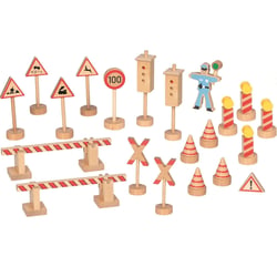 Panneaux de signalisation en bois