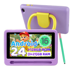Tablette enfants KOTSREN Android 16 - Violet - 7 pouces
