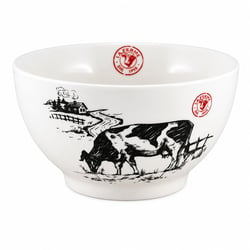 Bol en grès Vache à la Ferme 480 ml