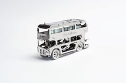 Cute Double Decker - Maquette Métal  3D "Time for machine "