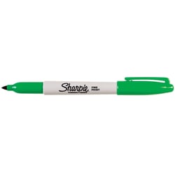 Lot de 12 marqueurs permanents pointe ogive 1,0 mm - SHARPIE - Vert