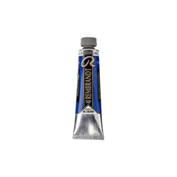Peinture à l'huile - Bleu phtalo rougeâtre - 583 - Extra-fine - Rembrandt - Tube 40ml