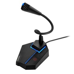 Microphone USB Haute Sensibilité RGB Gaming pour Ordinateur Omnidirectionnel YONIS