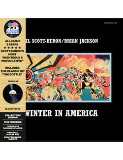 Vinyle Culture Factory - Gil Scott-Heron - Winter in America - Noir - 31,1 x 31,2 x 0,6 cm