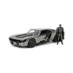 Batman Hollywood Rides 2022 - Réplique 1/24 Batmobil 2022 Black Chrome Convention Exclusive ave