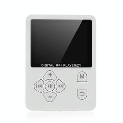 Lecteur MP4 Blanc Haute Qualité Sonore Affichage Paroles Radio FM Portable YONIS