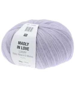 MADLY IN LOVE - Baby Alpaga et Mérino à tricoter - Rico Design 07 Lilas clair violet