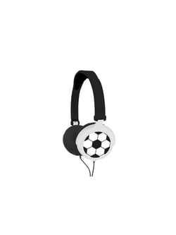 Casque stéréo filaire pliable Football avec limitation de volume d'écoute