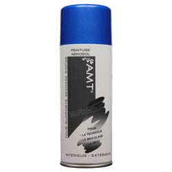 Spray de peinture bleu métallisé 330ml - Amt