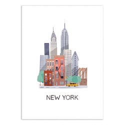 Affiche 50x70 cm - New York - Maja Tomljanic