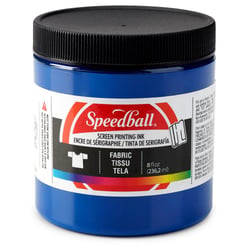 Encre textile bleue  pour sérigraphie  -Speedball