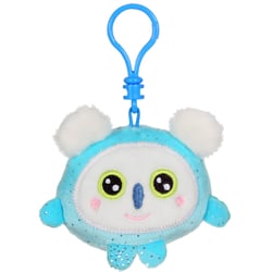 Peluche - Squishimals Sparkle porte-clés - Koala Jowii 8 cm