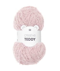 Fil à tricoter Creative Teddy 100 gr - Rico Design 02 Rose
