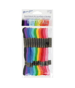 Assortiment de moulinés à broder - Distrifil 0001 Multicolore